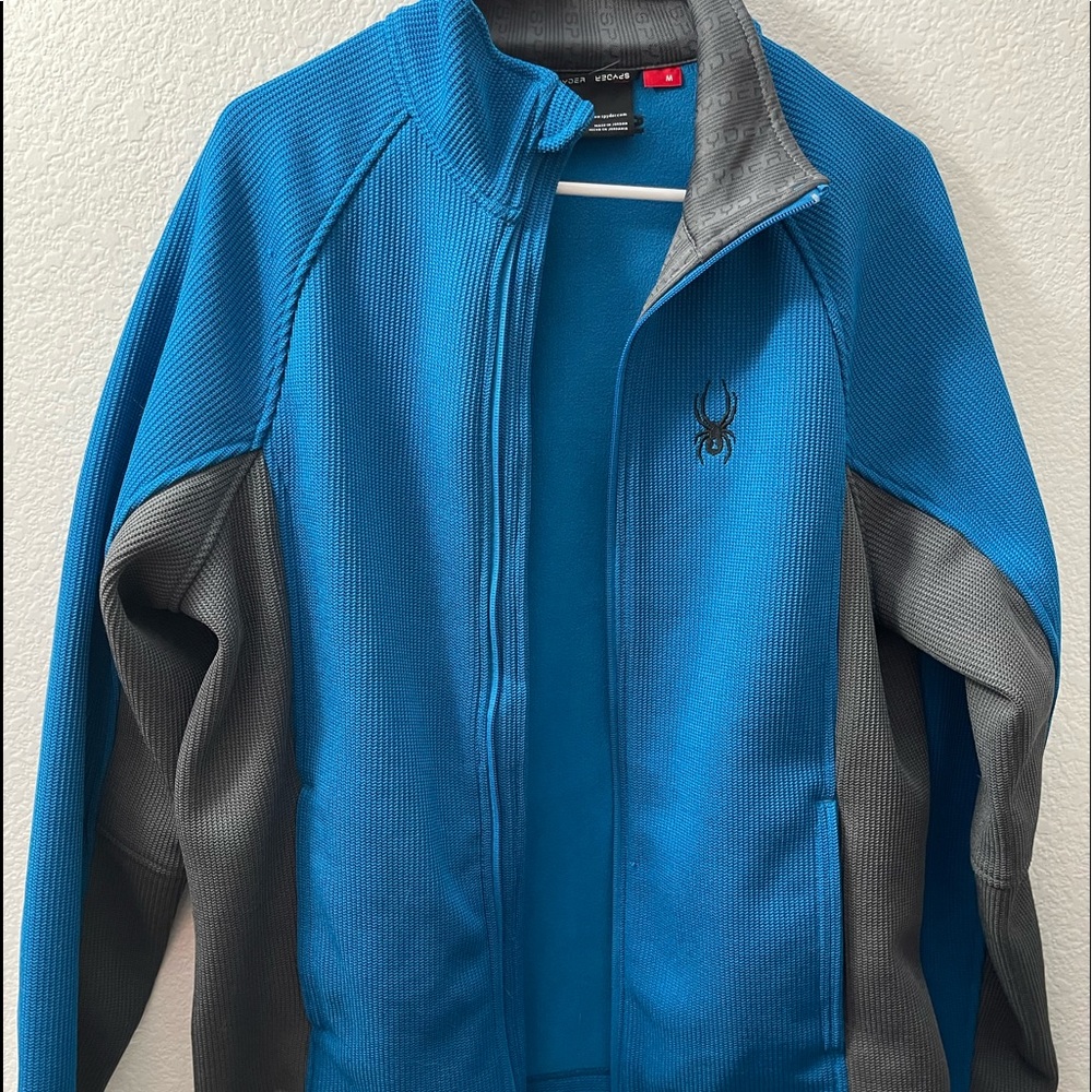 Spyder zip up jacket -mens Medium